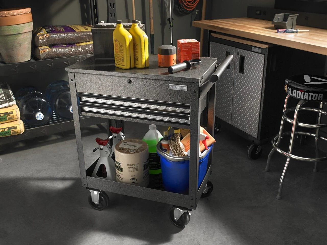 2-Drawer Utility Cart - Image 5