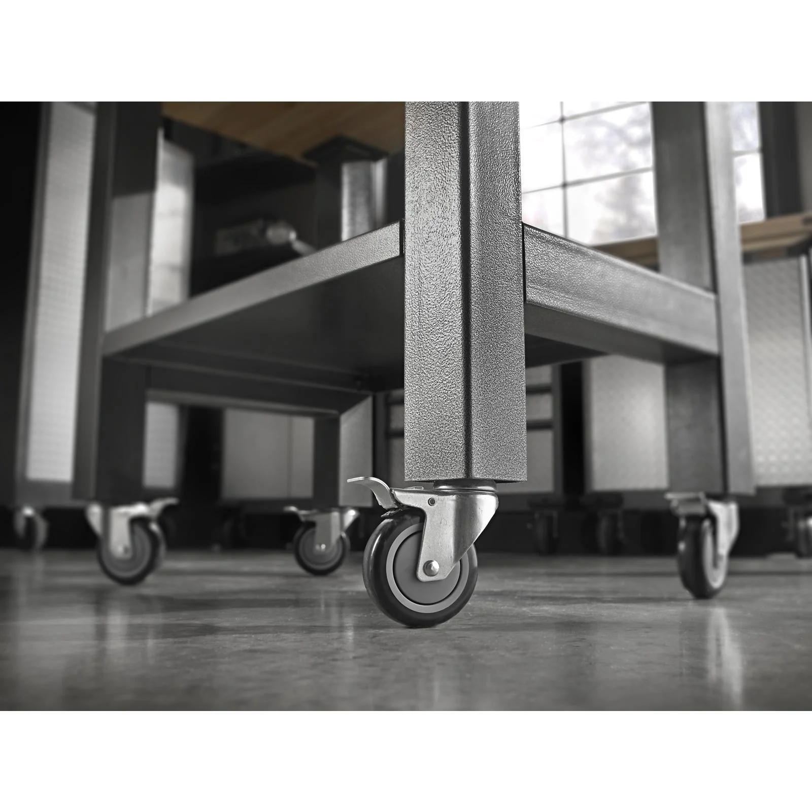 3' Wide Mobile Workstation - Image 3