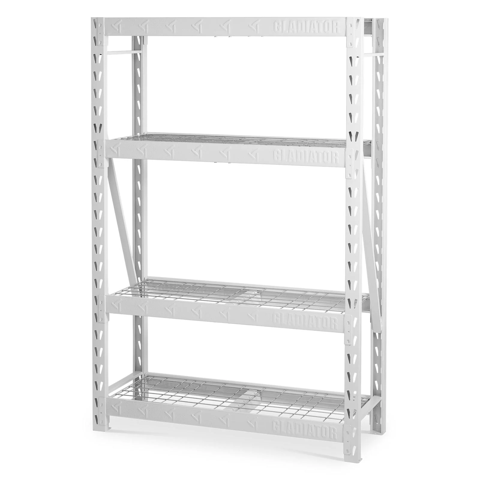48" Wide Heavy Duty Rack with Four 18" Deep Shelves - Image 7