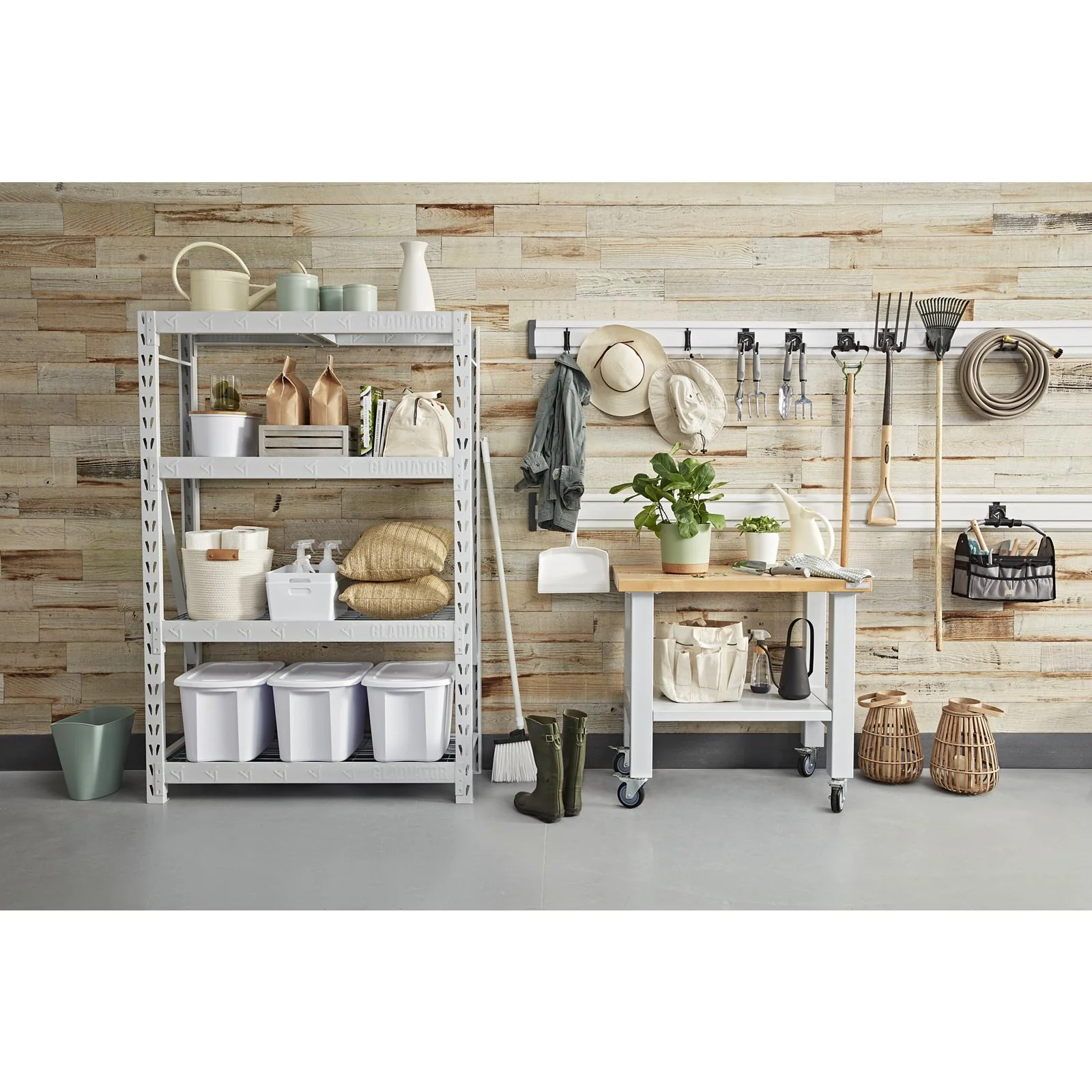 48" Wide Heavy Duty Rack with Four 18" Deep Shelves - Image 9