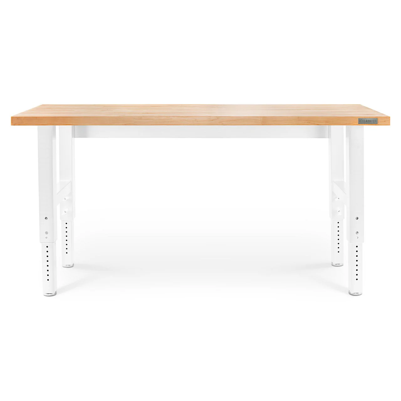 6' Adjustable Height Hardwood Workbench - Image 8