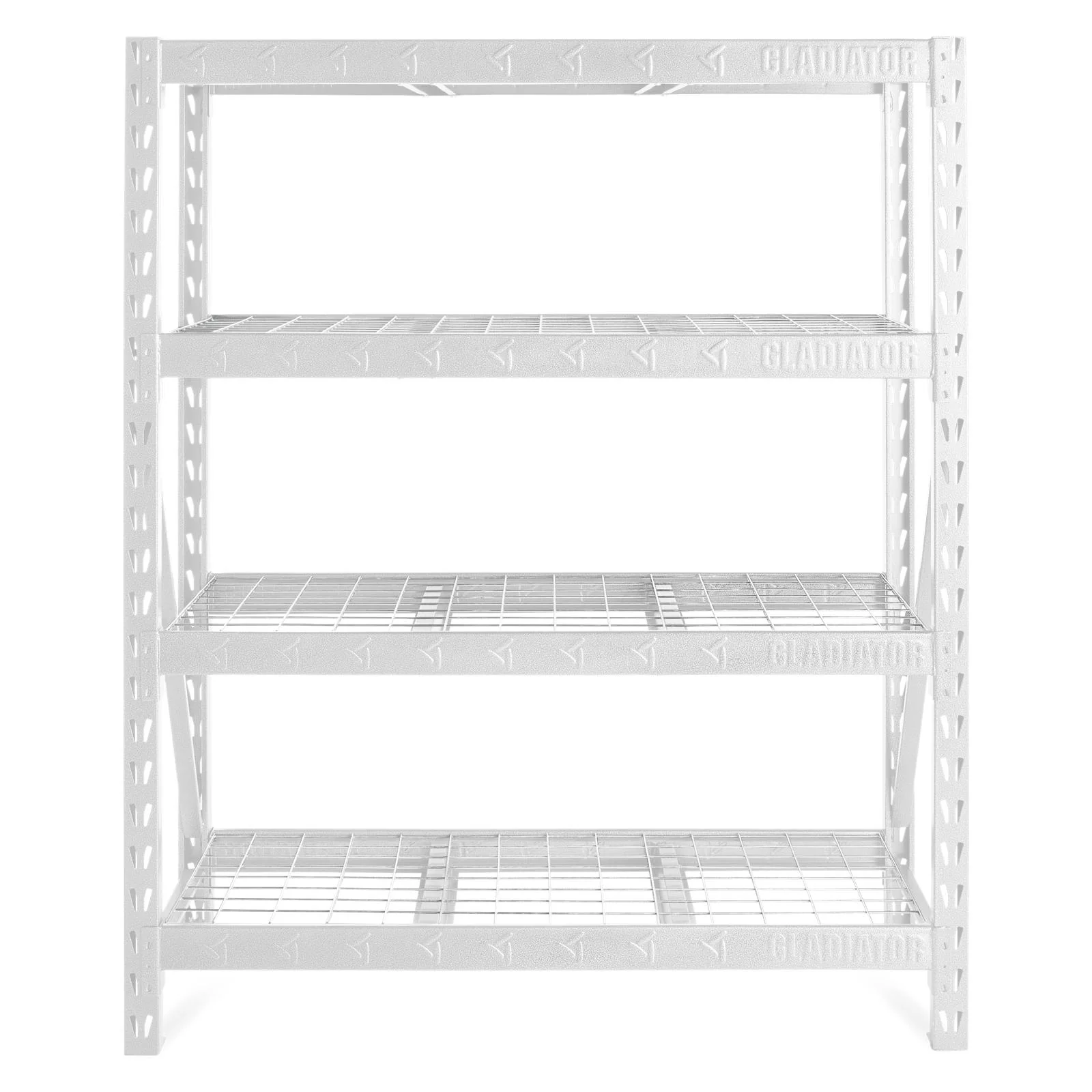 60" Wide Heavy Duty Rack with Four 18" Deep Shelves - Image 6
