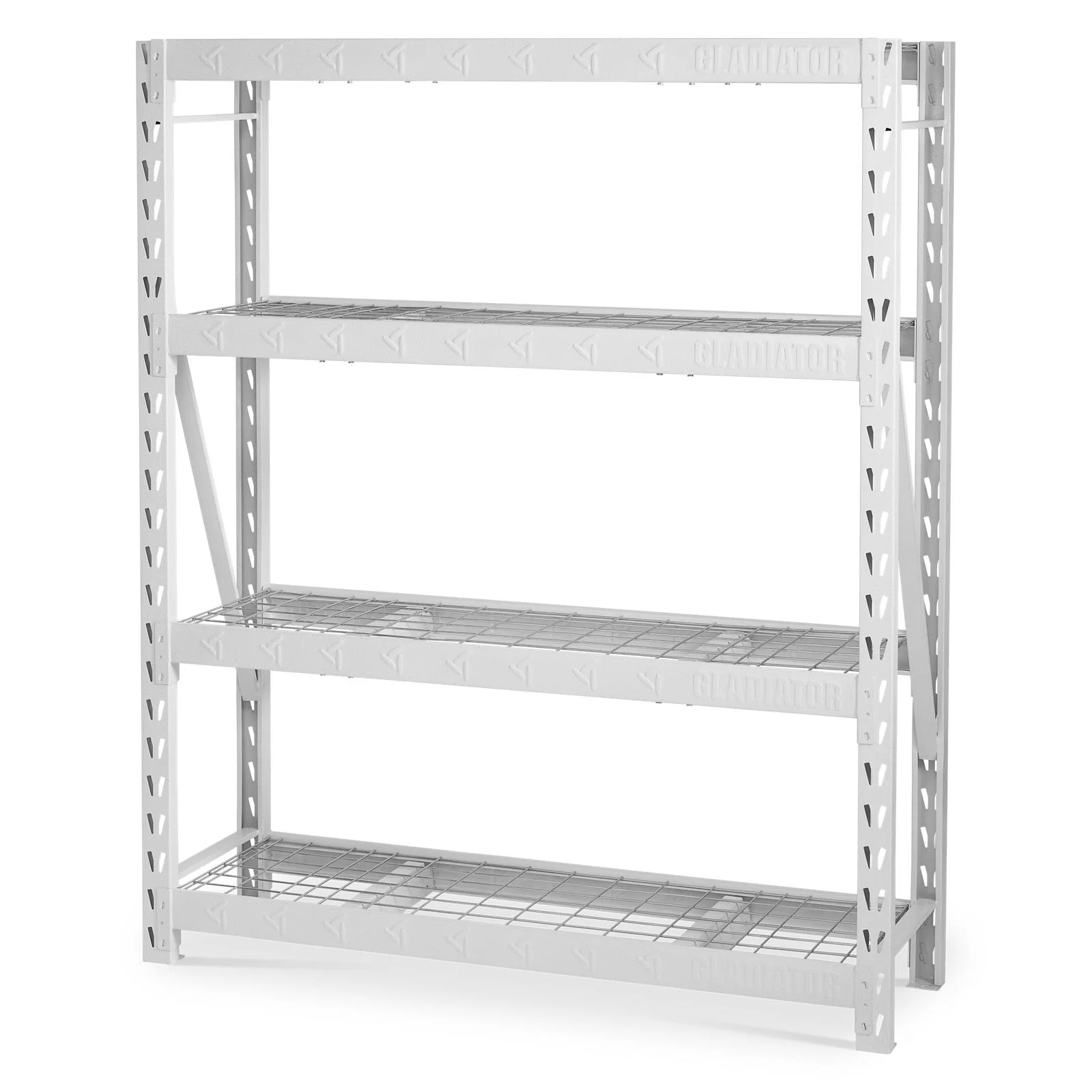 60" Wide Heavy Duty Rack with Four 18" Deep Shelves - Image 7
