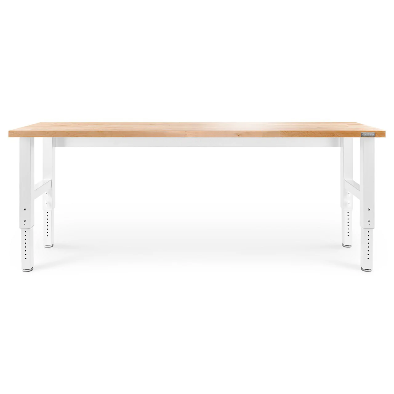 8' Adjustable Height Hardwood Workbench - Image 7