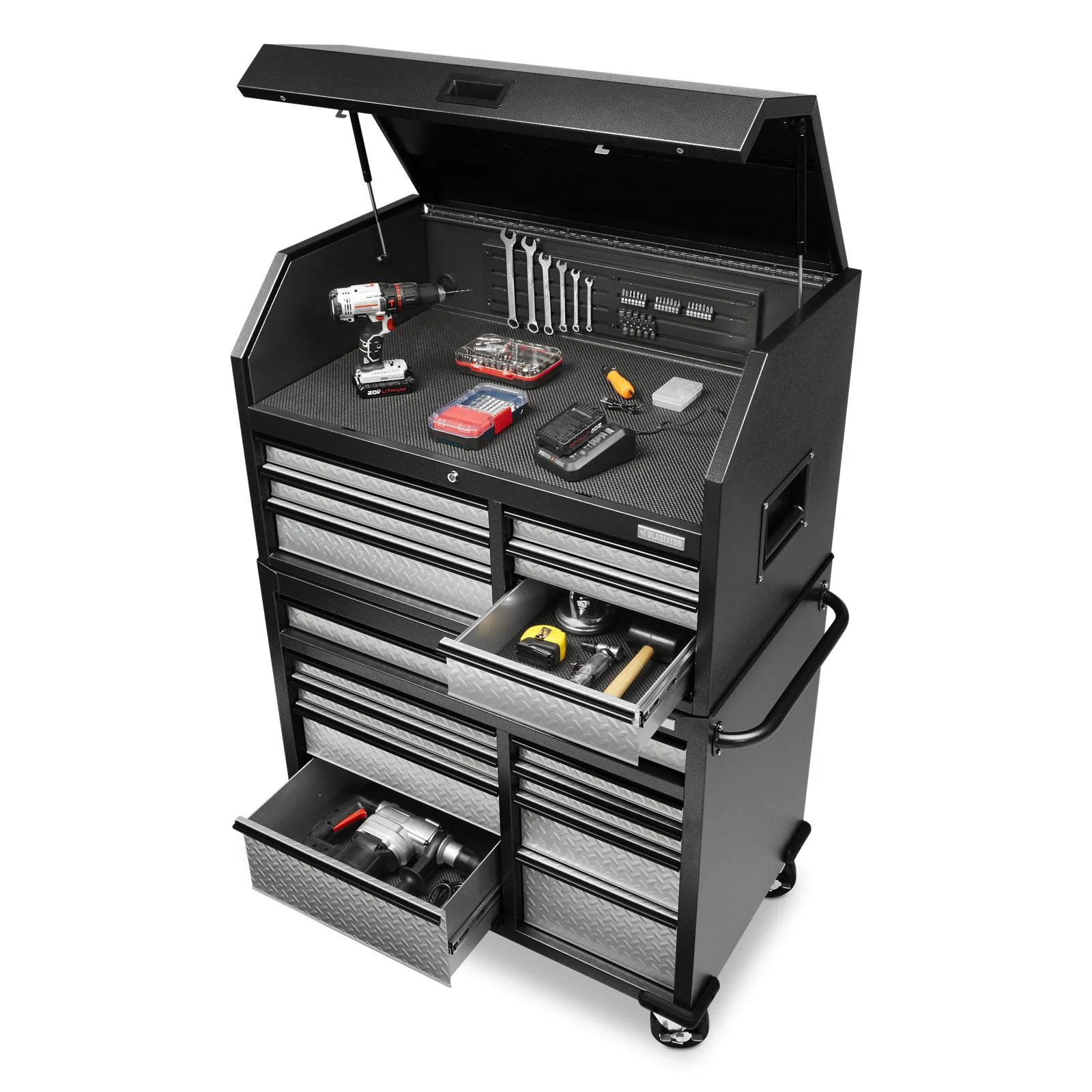 Premier 41 inch 15-drawer Mobile Tool Chest Combo - Image 12